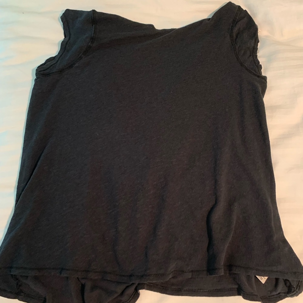 Free People backless tee